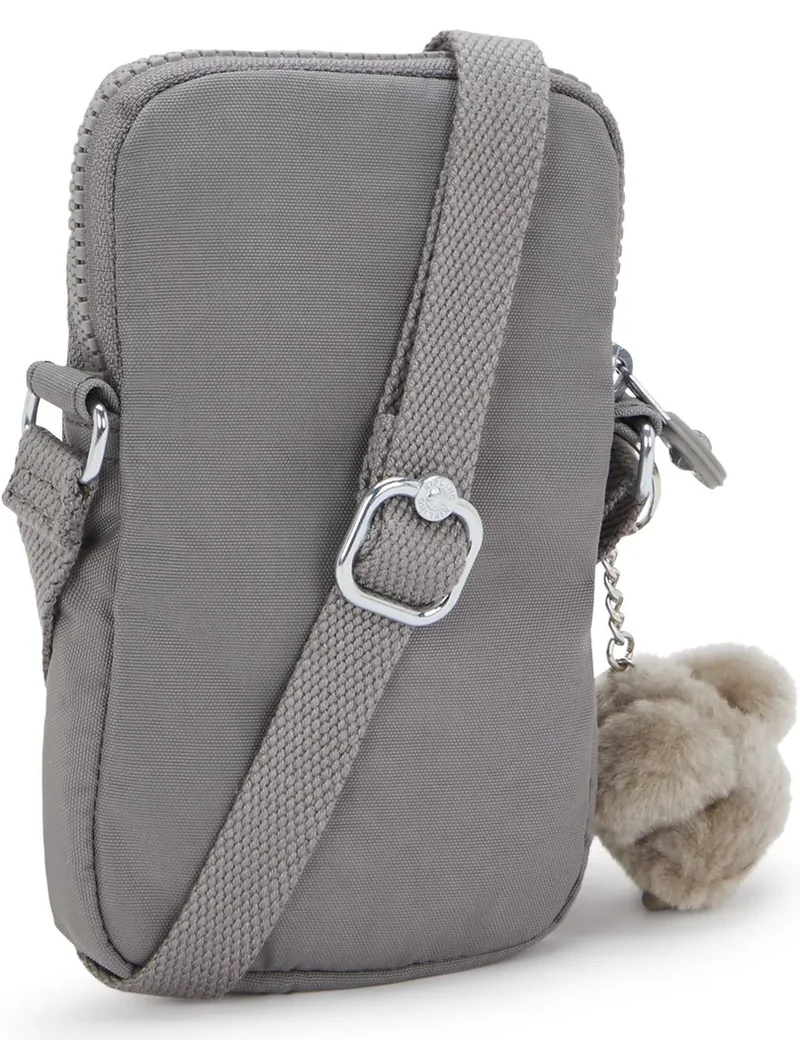kipling Tally Small Unisex Phone Bag - Inviting Grey